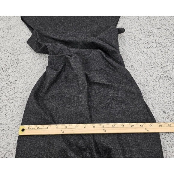 Diane von Furstenberg Sheath Dress Wool Felted Jersey Gray Quiet Luxury XXS - Picture 15 of 16